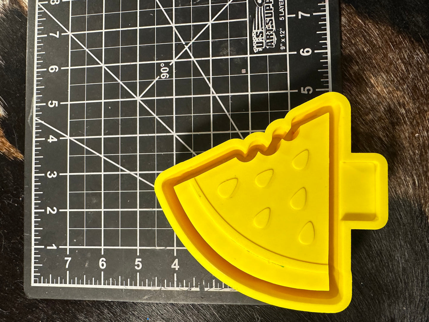 Watermelon Slice Silicone Freshie Mold