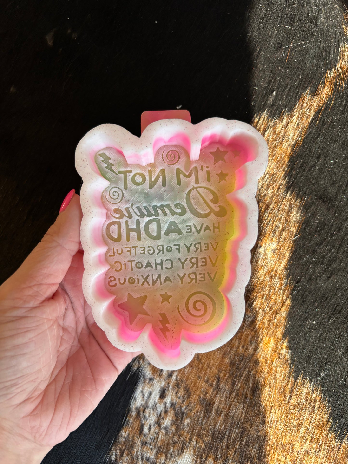 Im Not Demure Silicone Mold