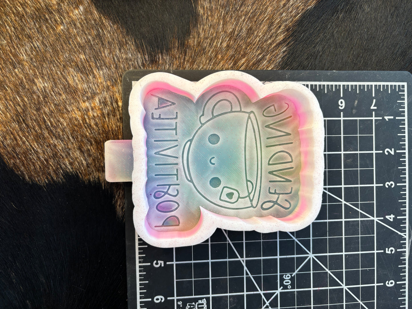 Sending Positivitea Silicone Mold