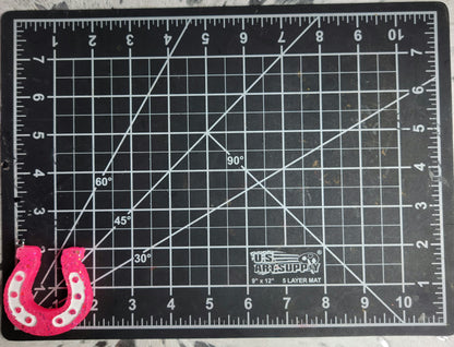 Horseshoe Double Vent Silicone Freshie Mold