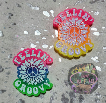 Feelin' Groovy Silicone Freshie Mold