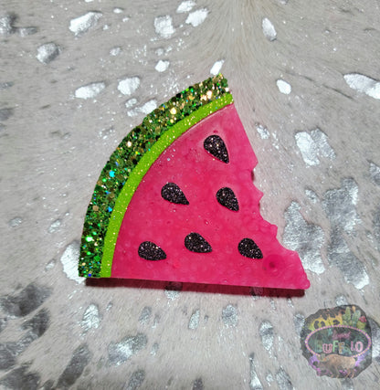 Watermelon Slice Silicone Freshie Mold