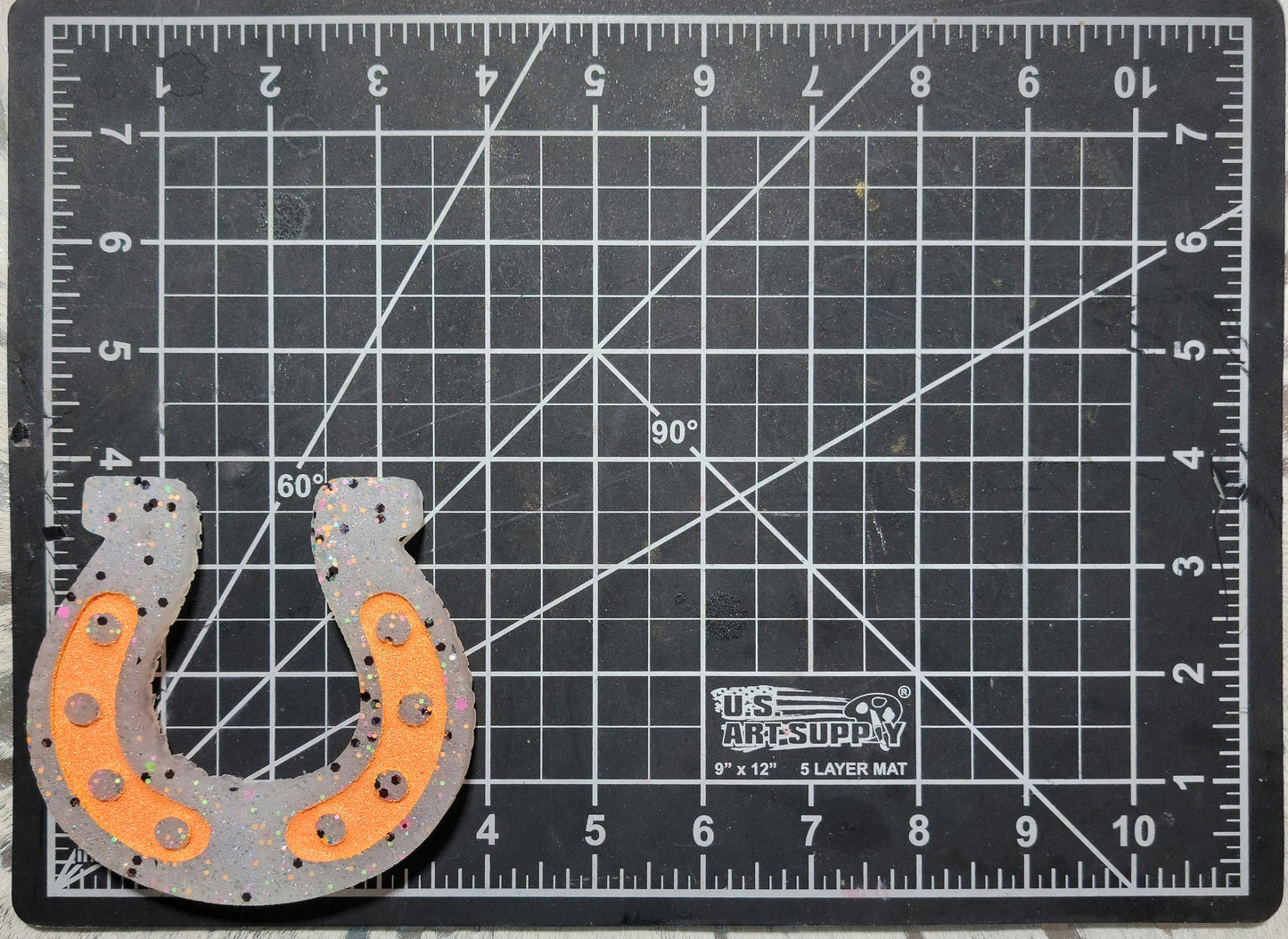 Horseshoe Silicone Freshie Mold