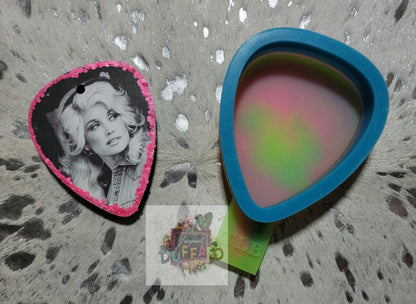 Guitar Pick Silicone Freshie Mold