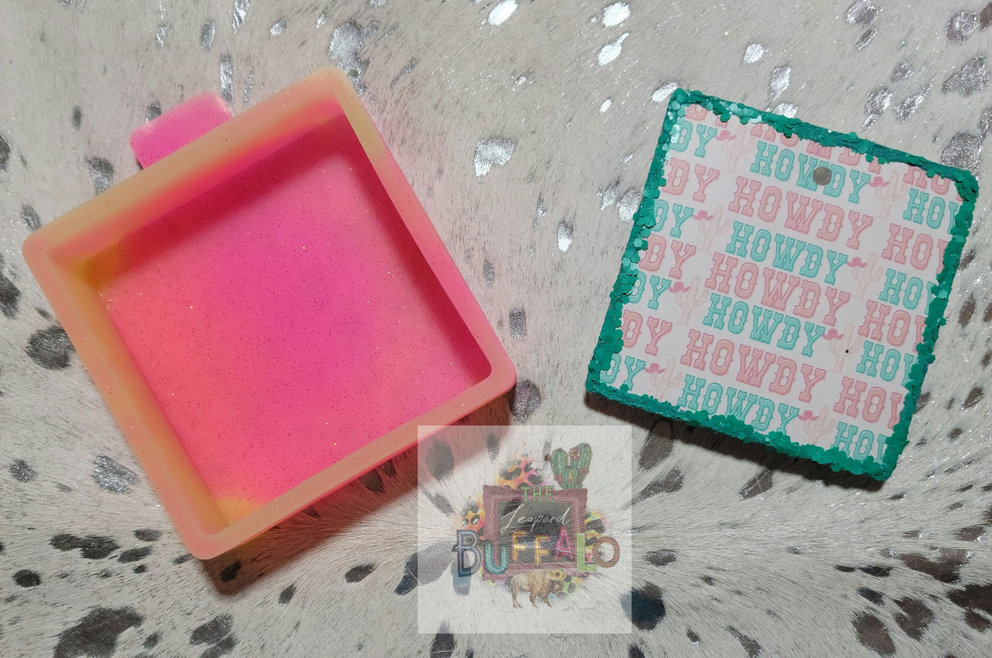 Plain Square Silicone Freshie Mold