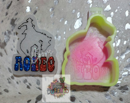 Rodeo Cowboy Silicone Freshie Mold