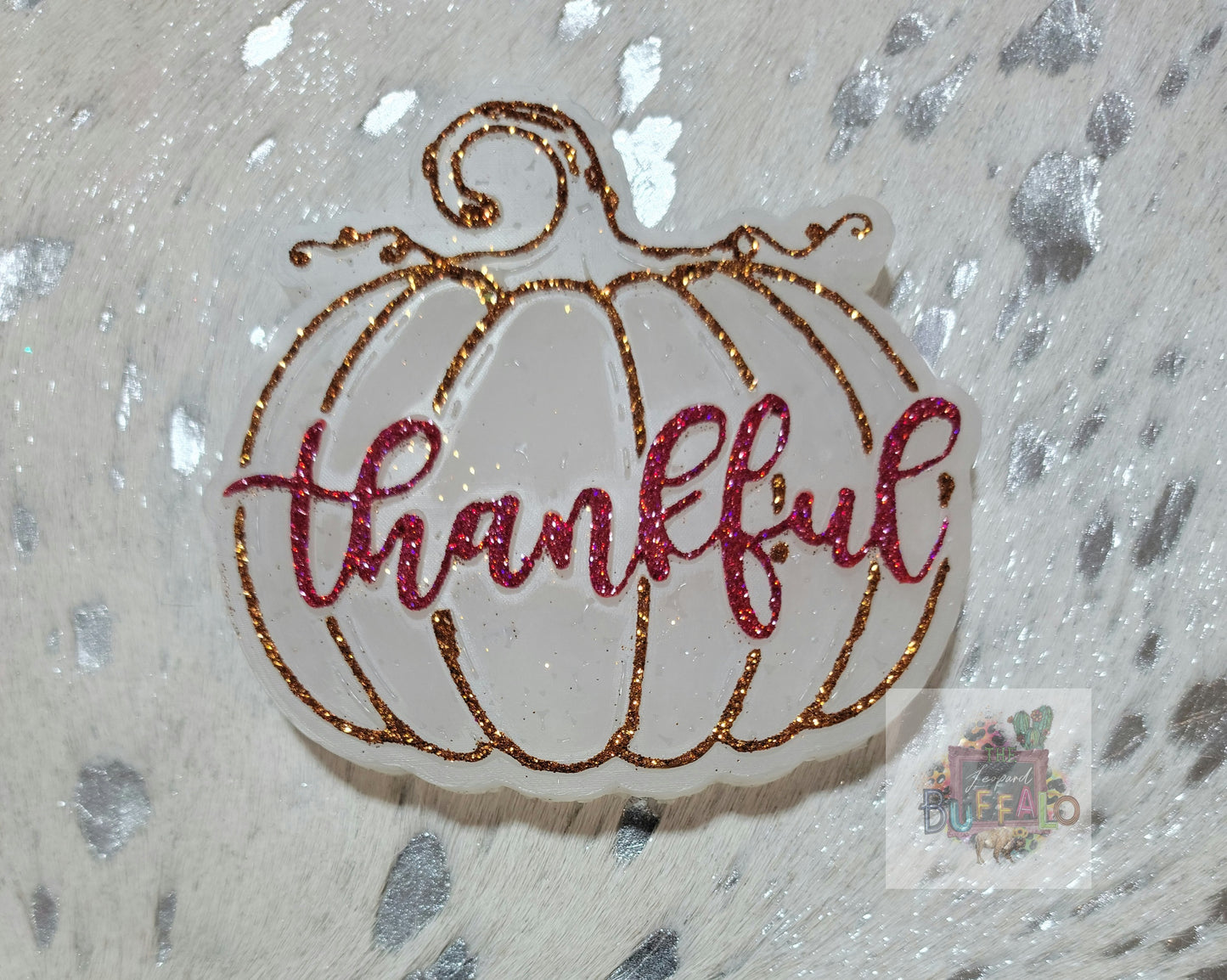 Thankful Pumpkin Silicone Freshie Mold