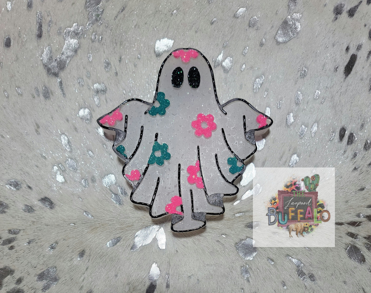 Floral Ghost Silicone Freshie Mold