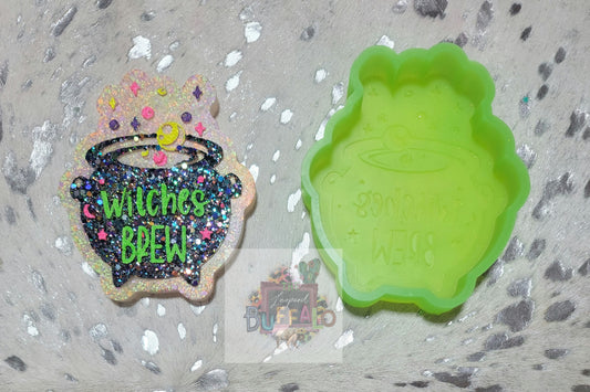 Witches Brew Silicone Freshie Mold