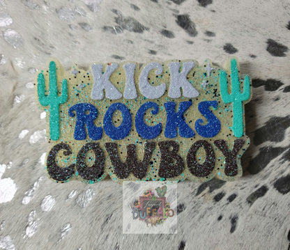 Kick Rocks Cowboy Silicone Freshie Mold