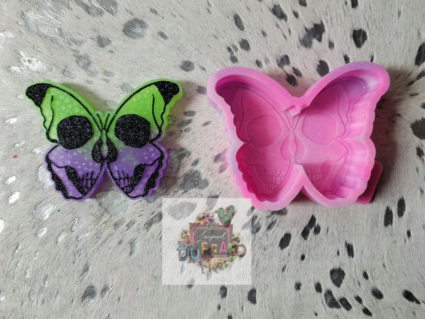 Butterfly Skull Silicone Freshie Mold