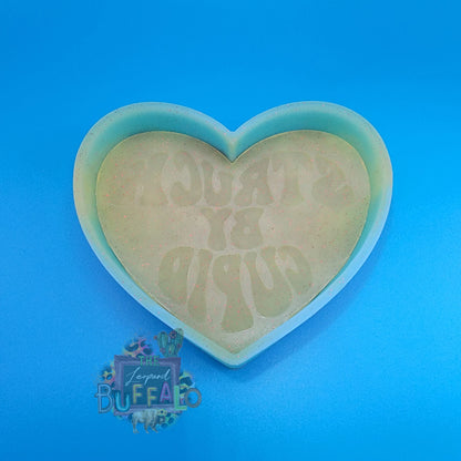 Struck By Cupid Insert*(For Blank Insert Heart) Silicone Freshie Mold