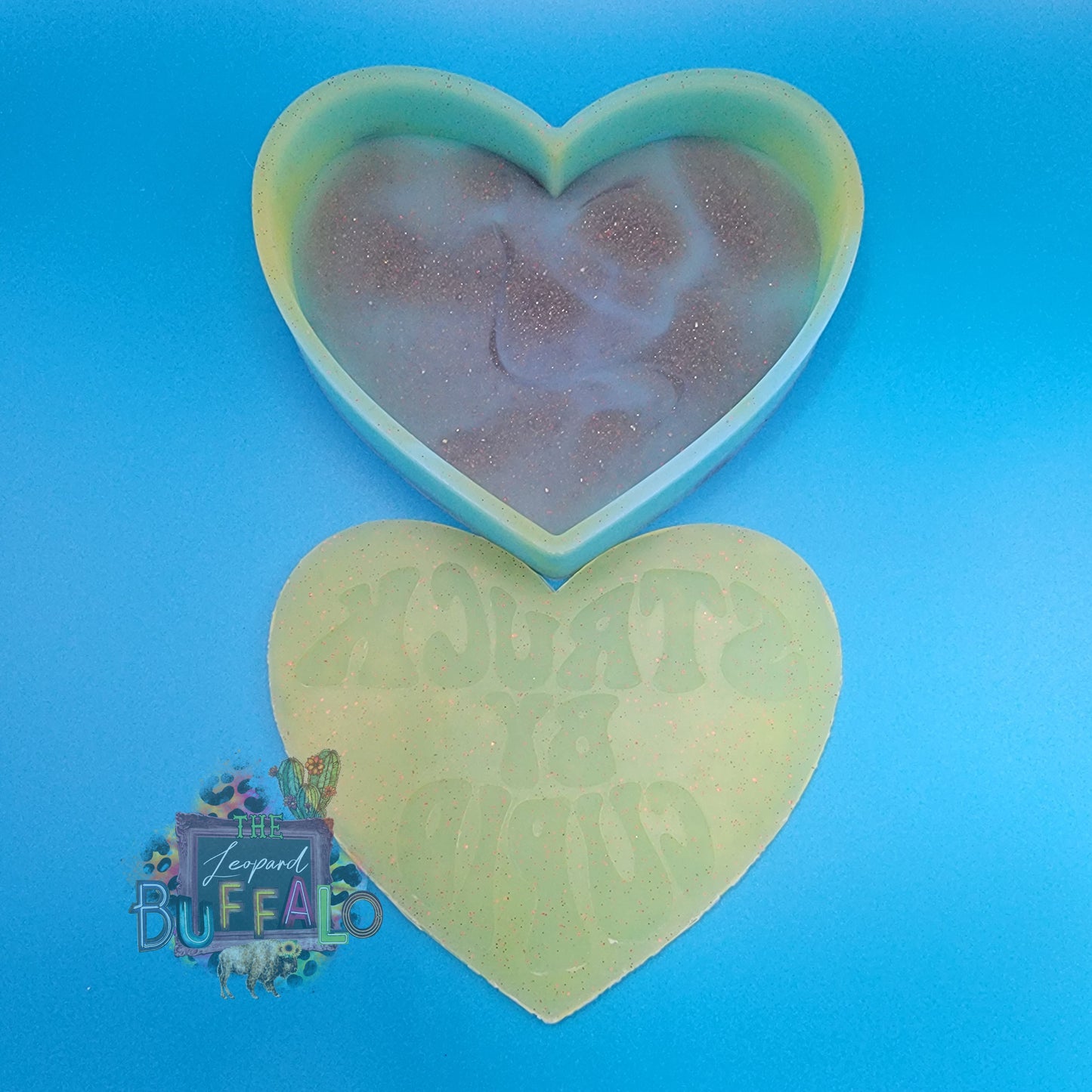 Struck By Cupid Insert*(For Blank Insert Heart) Silicone Freshie Mold