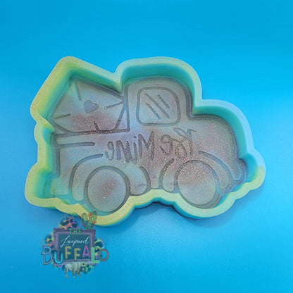 Be Mine Truck Silicone Freshie Mold