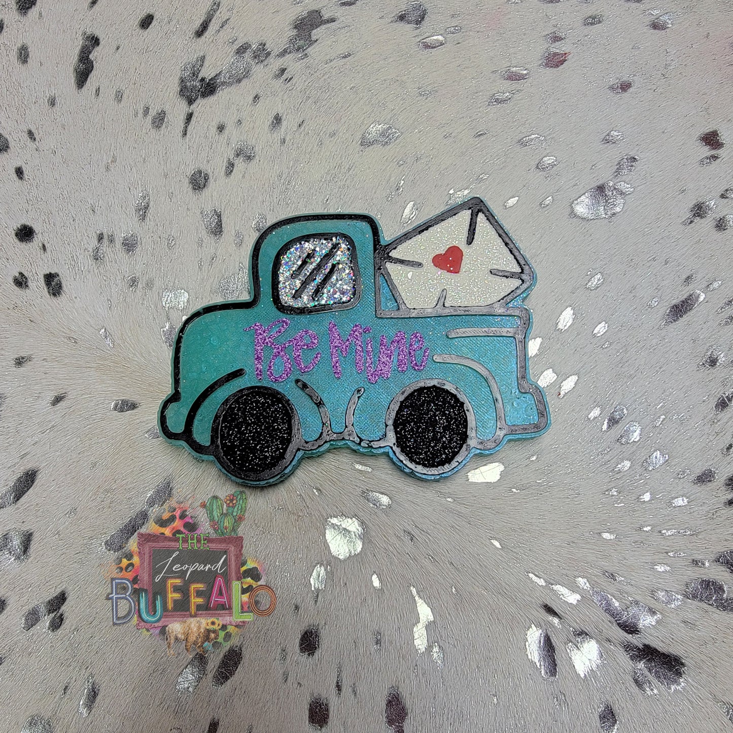 Be Mine Truck Silicone Freshie Mold