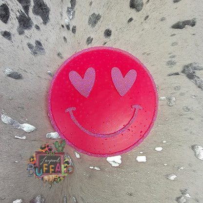 Heart Eyes Smiley Silicone Freshie Mold