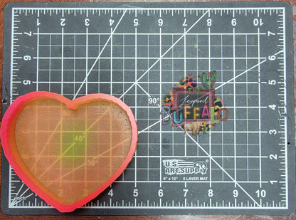 Heart Doily Silicone Freshie Mold