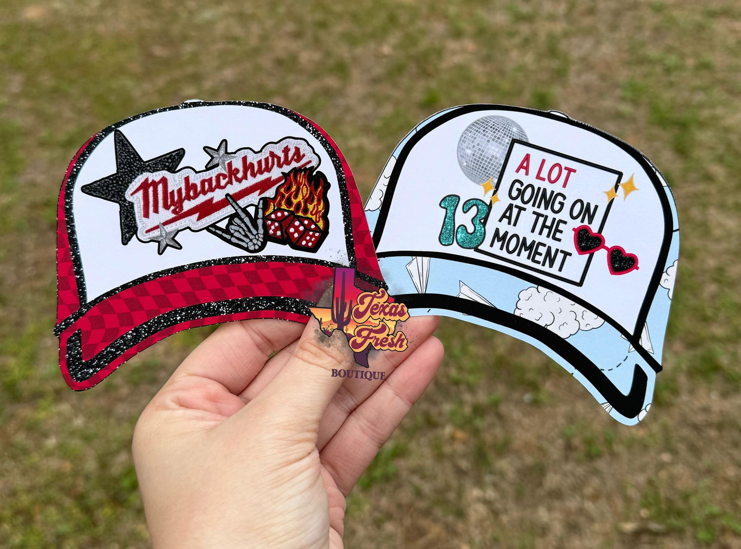 Michelle's Creations Trucker Hat cardstock grab bag