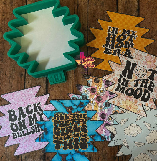 TB Molds Plain Aztec cardstock grab bag