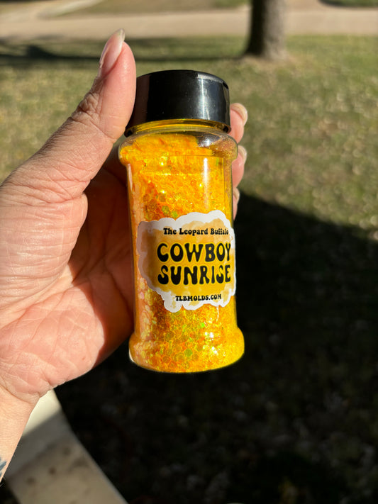 Cowboy Sunrise Glitter