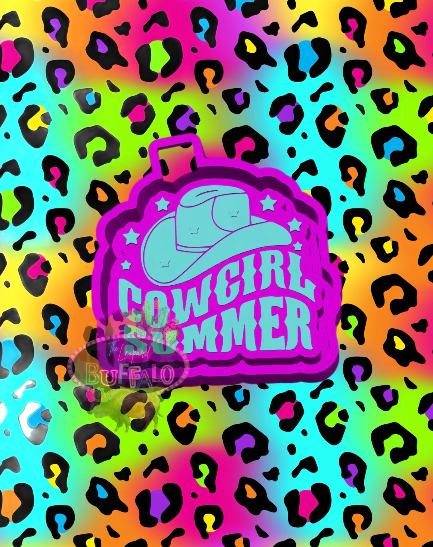 Cowgirl Summer Silicone Freshie Mold