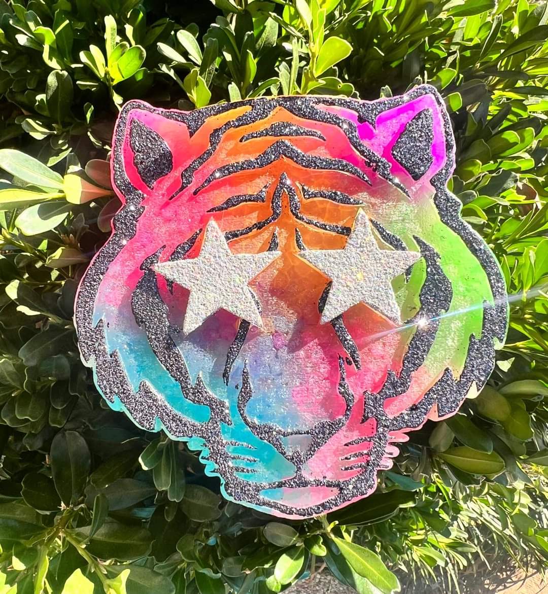 Tiger Star Eyes Silicone Freshie Mold