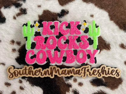 Kick Rocks Cowboy Silicone Freshie Mold