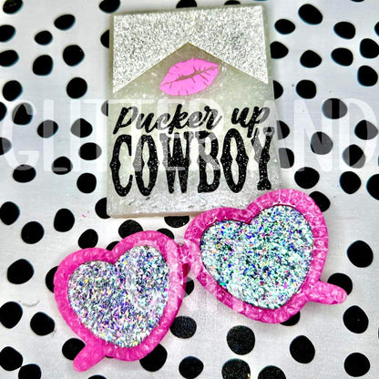 Pucker Up Cowboy Silicone Freshie Mold