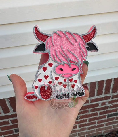 Highland Cow Silicone Freshie Mold