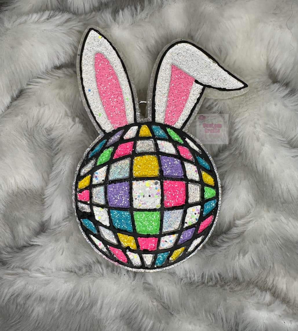 Disco Bunny Silicone Freshie Mold