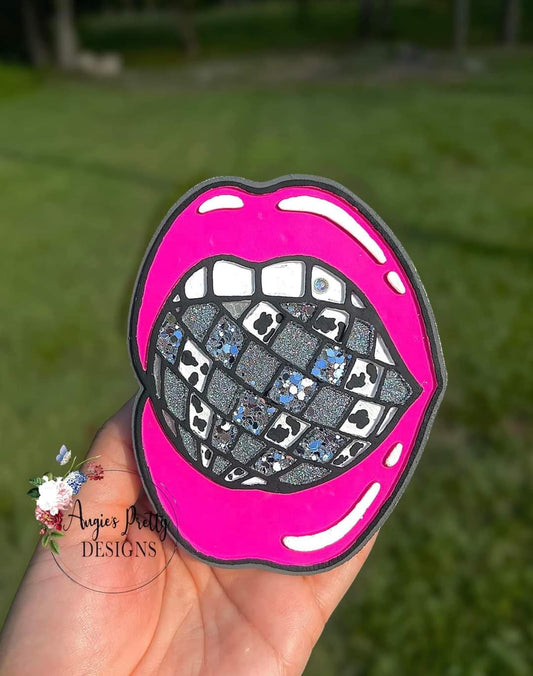 Disco Mouth Silicone Mold