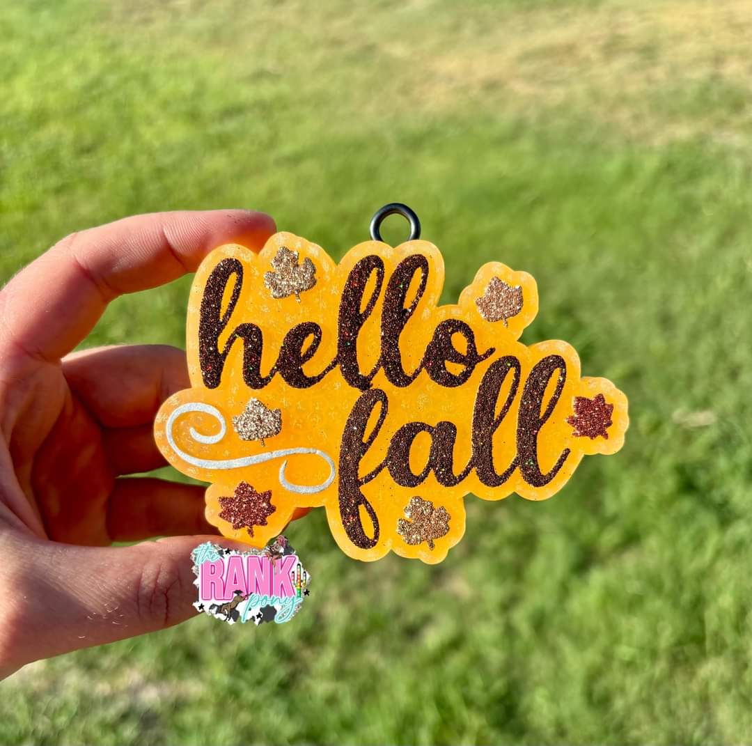 Hello Fall Silicone Freshie Mold