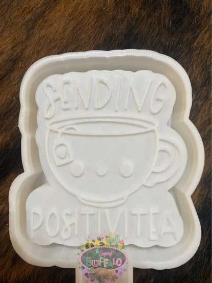 Sending Positivitea Silicone Mold