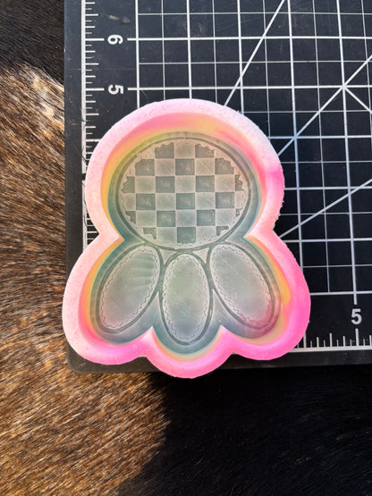 Checkered conch Silicone Mold