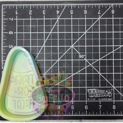 Trick or Treat Candy Corn Silicone Freshie Mold