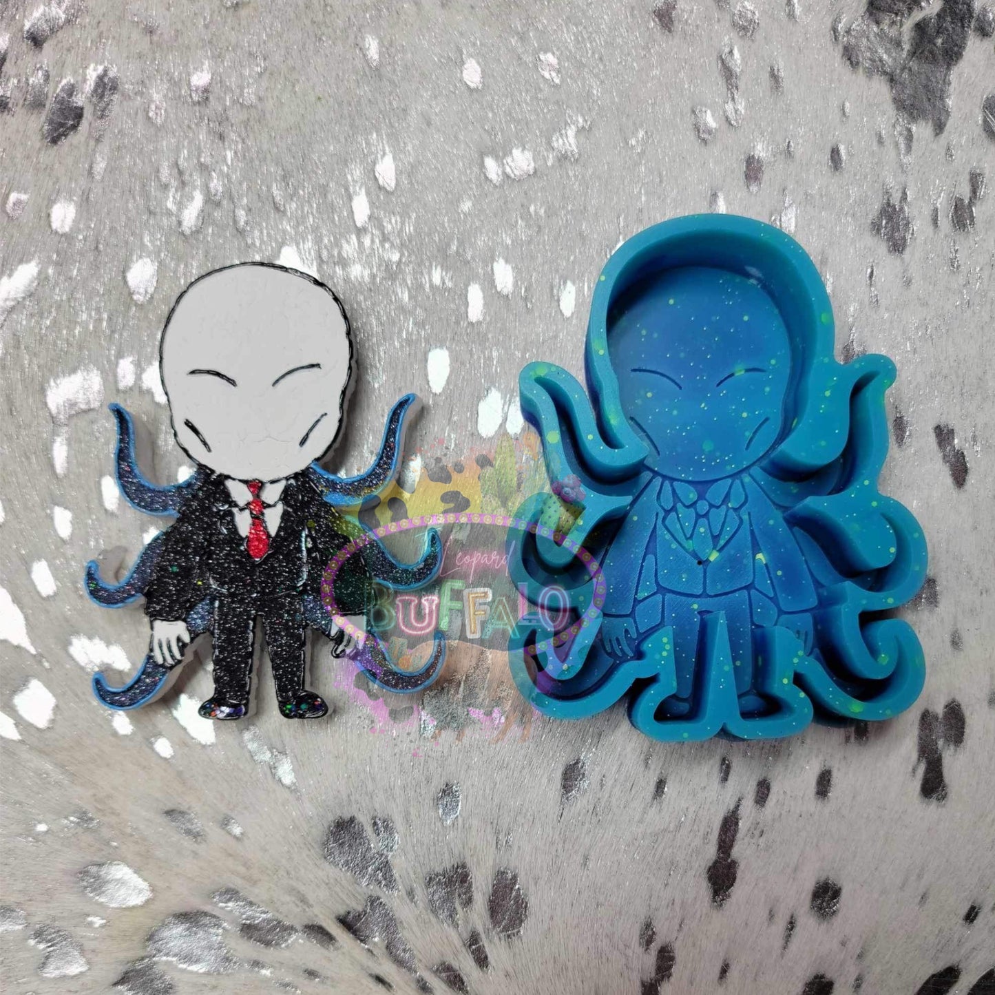 Slender Man Silicone Freshie Mold