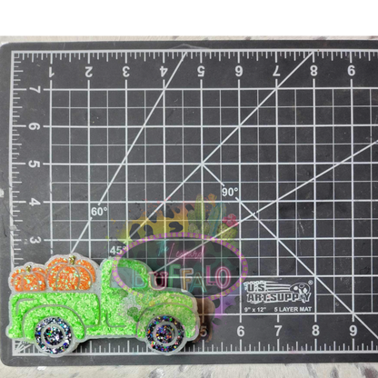 Pumpkin Truck Silicone Freshie Mold