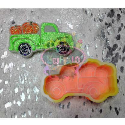 Pumpkin Truck Silicone Freshie Mold