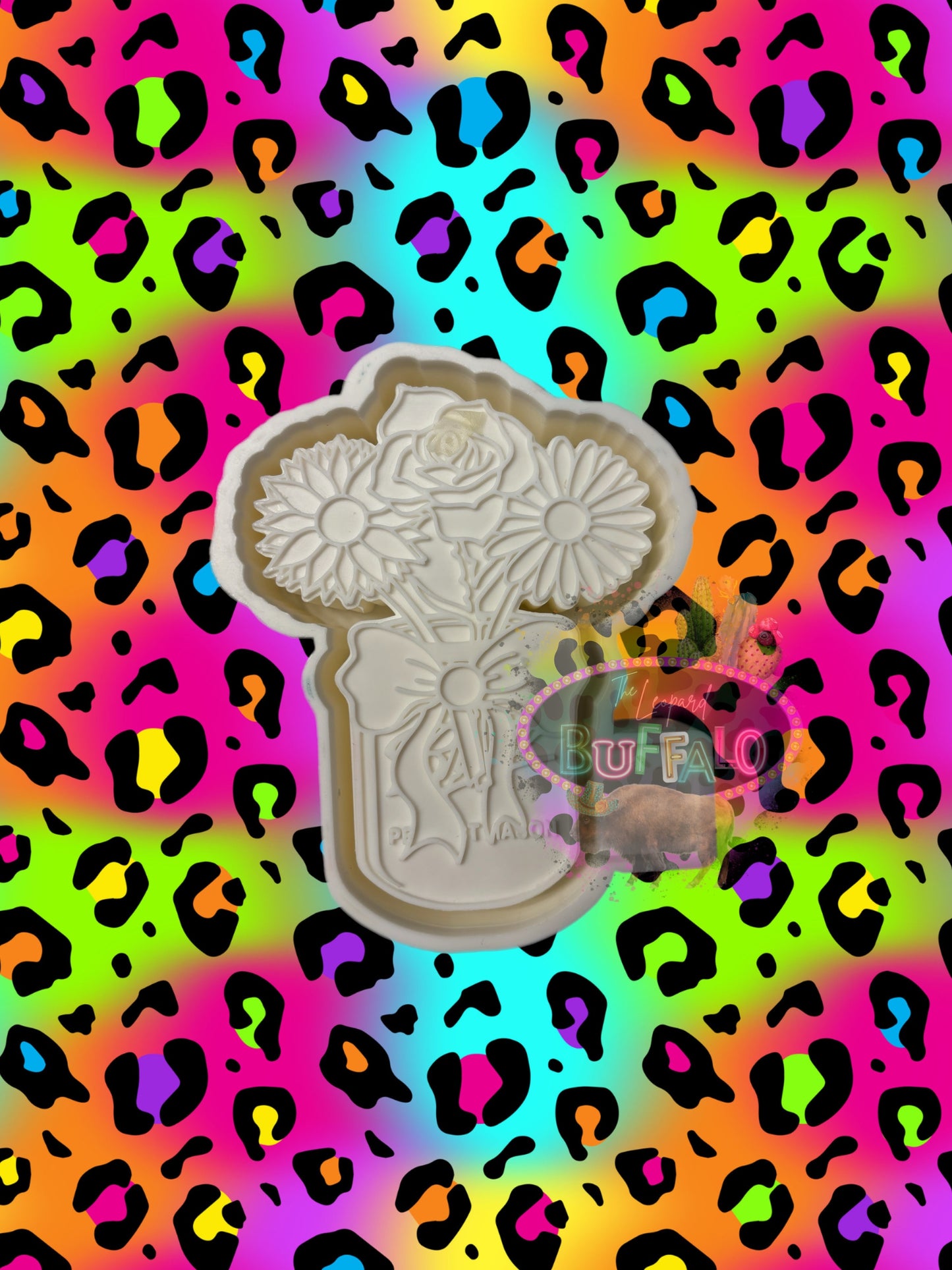 Jaw with Flowers Freshie Mold