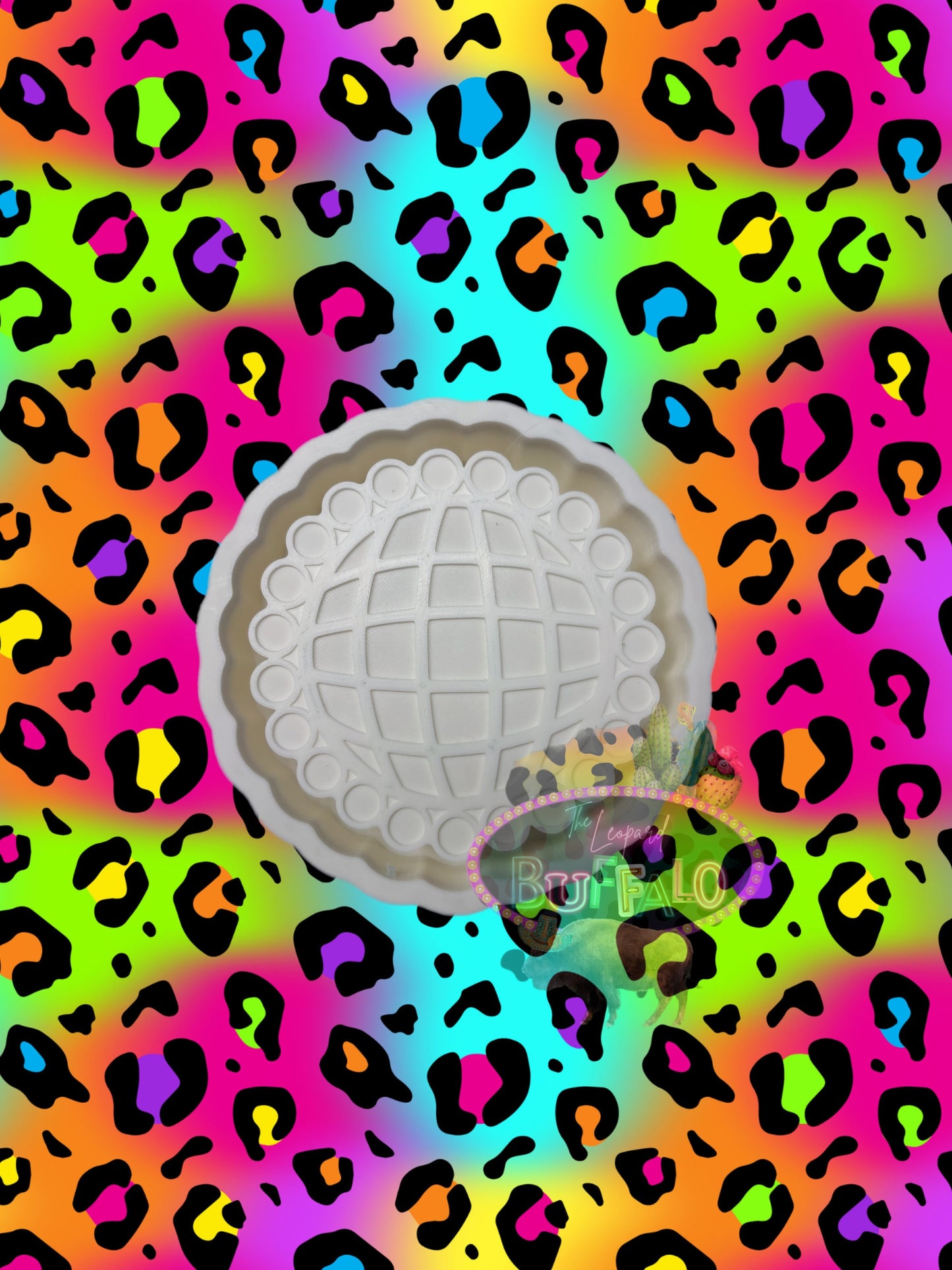 Disco with Gems Freshie Mold