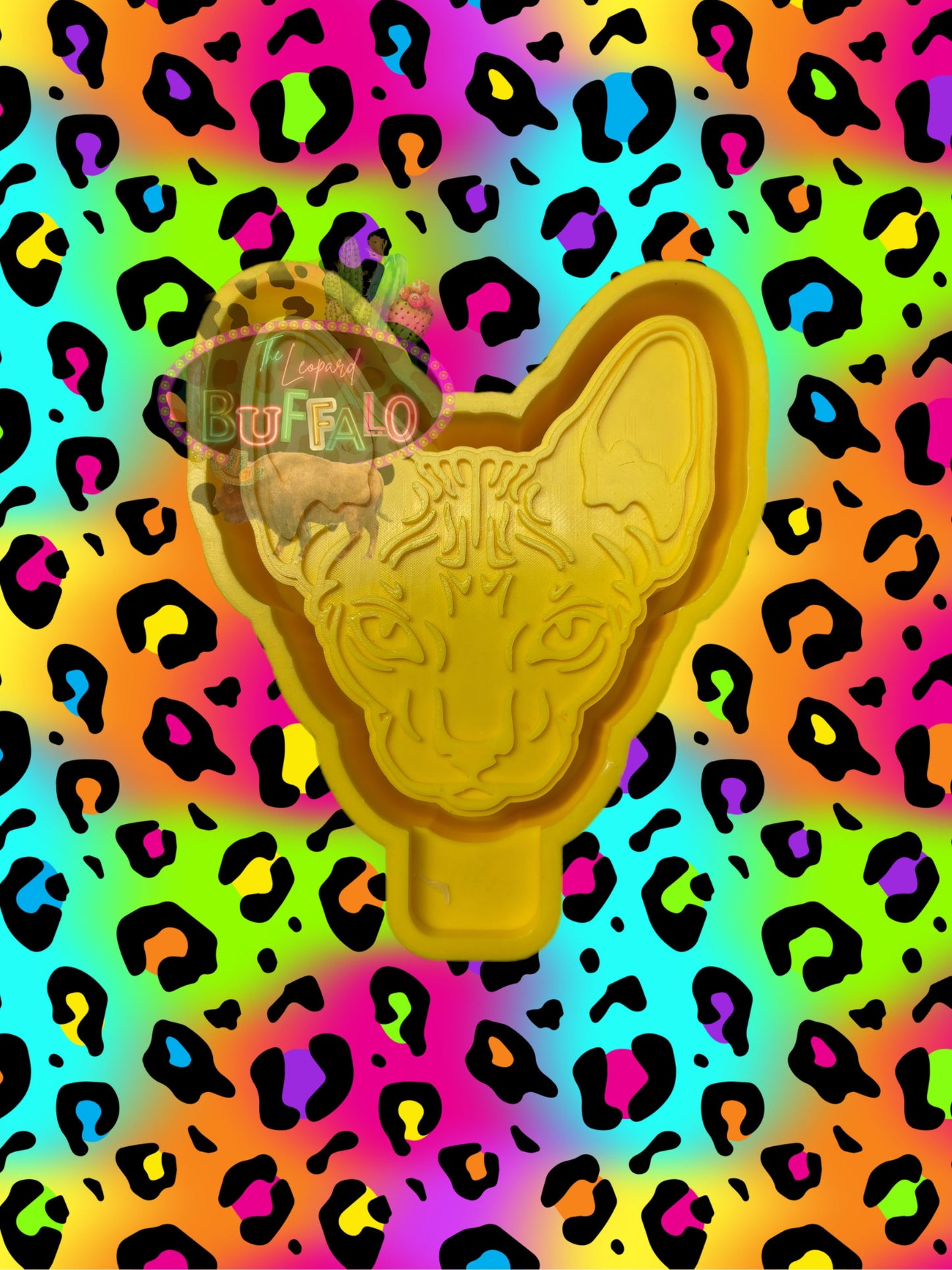 Sphinx Cat Silicone Freshie Mold