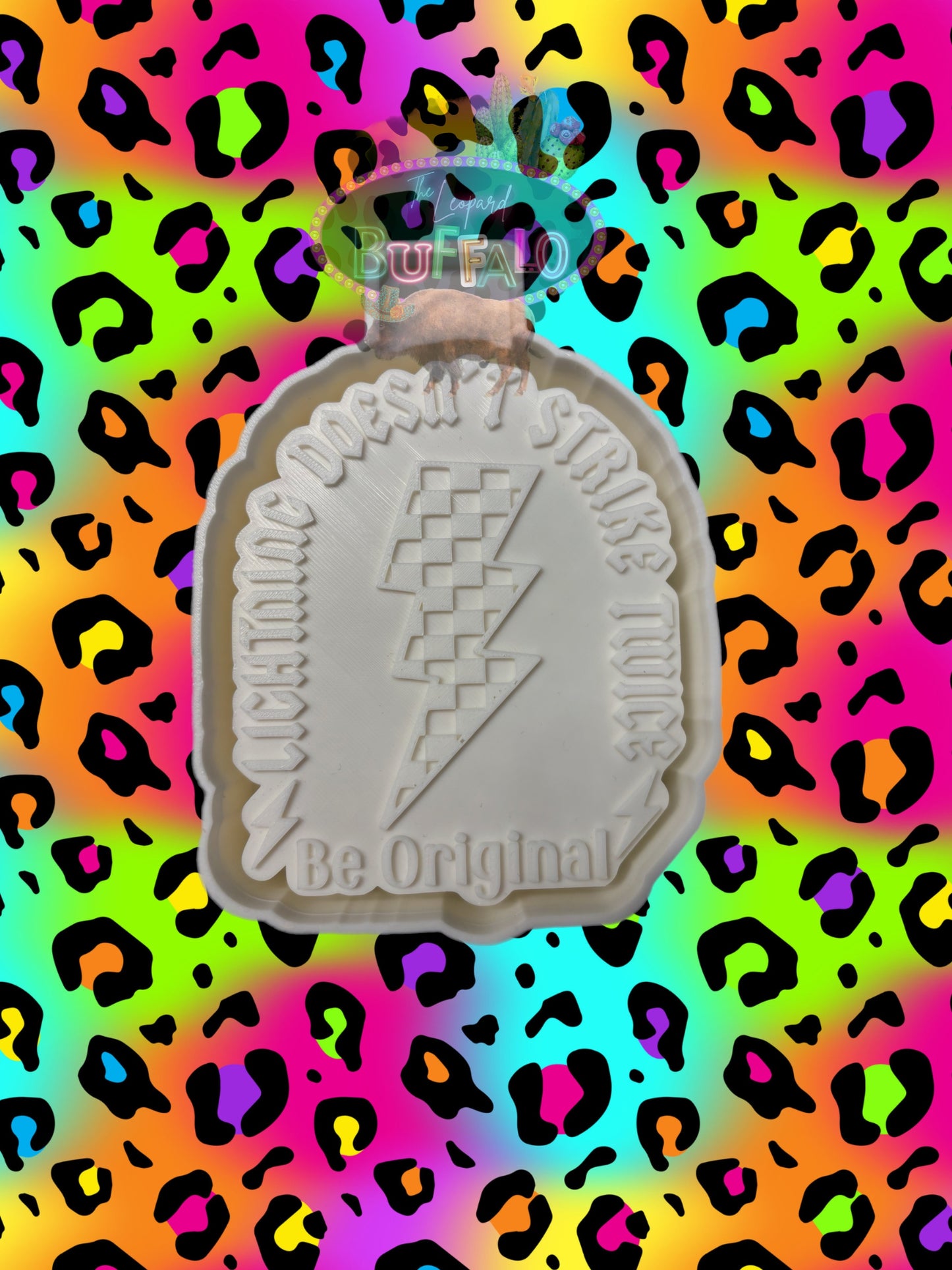 Lightning Doesn't Strike Twice Freshie Mold