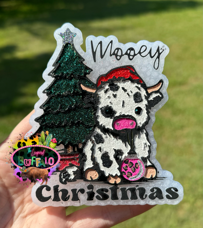 Mooey Christmas highland Silicone Mold