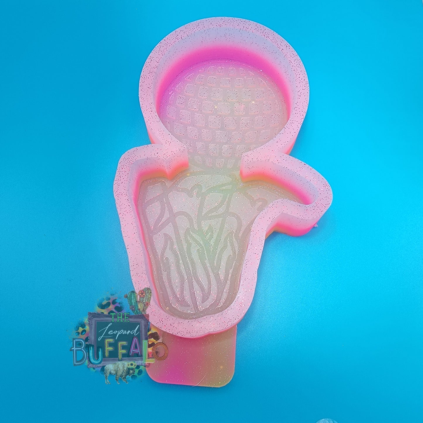 Cowboy Boots Disco Silicone Mold