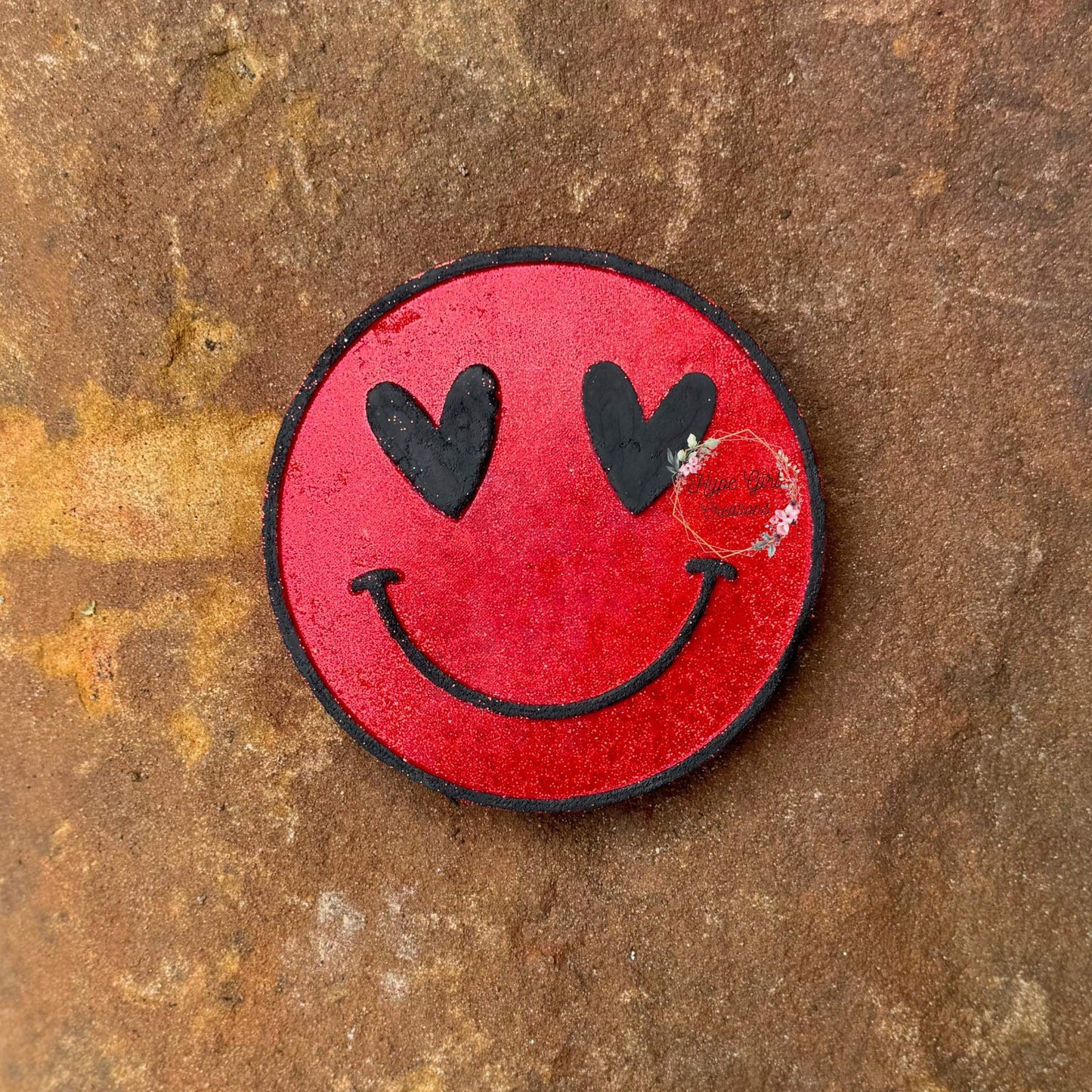 Heart Eyes Smiley Silicone Freshie Mold