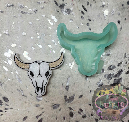 Bull Skull Silicone Freshie Mold