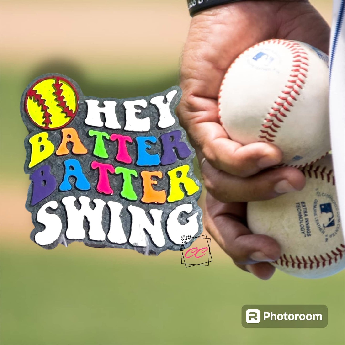 Hey Batter Batter Swing Silicone Freshie Mold