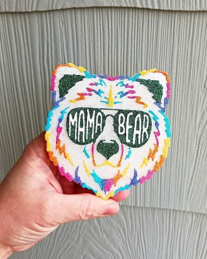 Mama Bear Silicone Freshie Mold