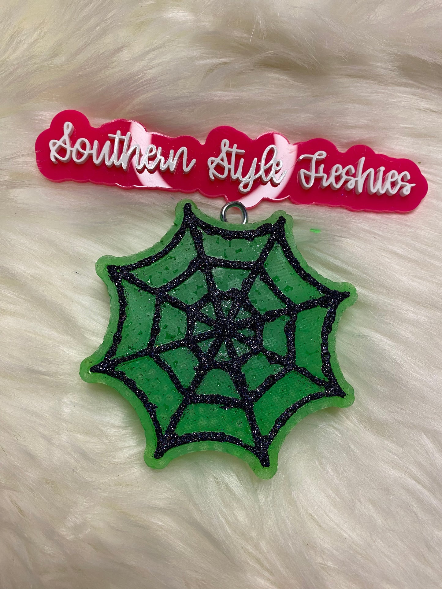 Spiderweb Silicone Freshie Mold