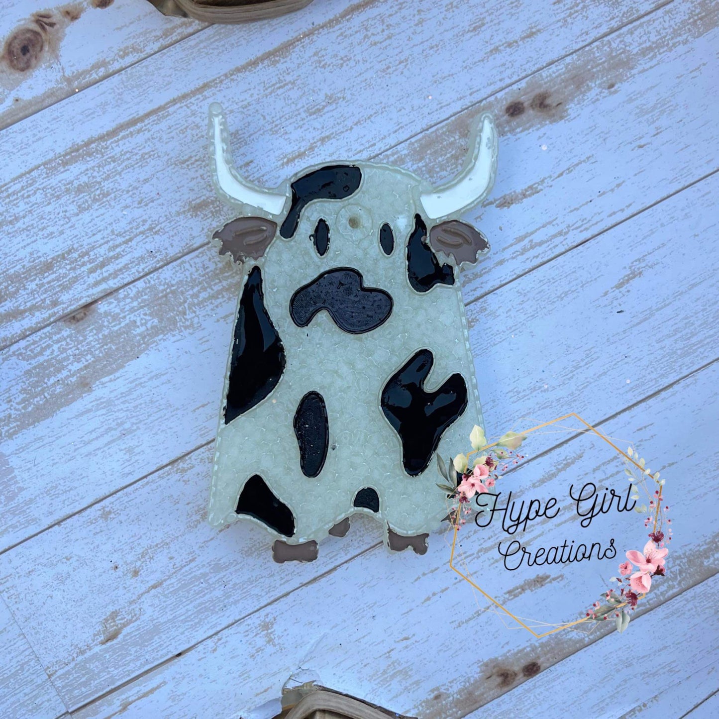 Boo Cow Silicone Freshie Mold